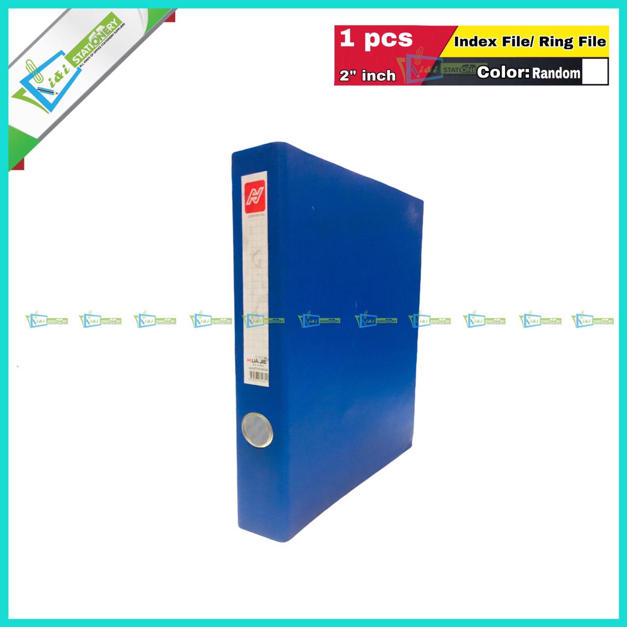 Index File / Ring File 2 inch Random Color 1 Pcs. 