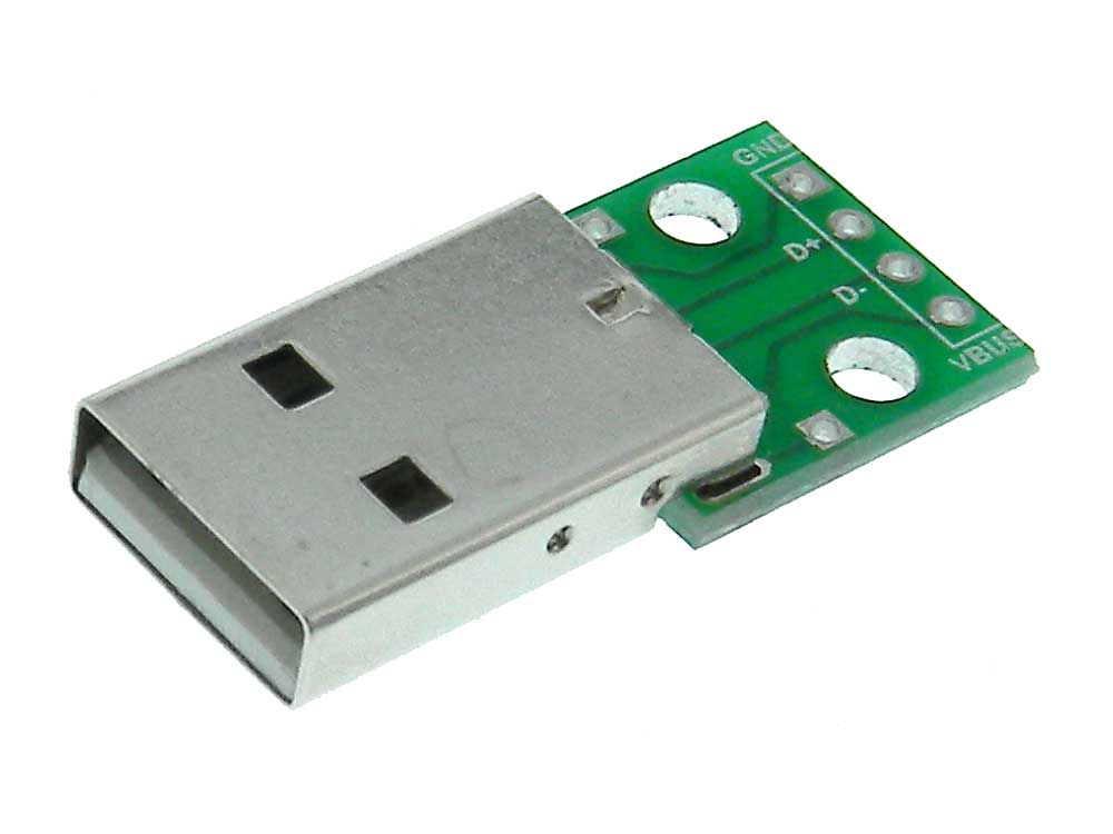 4 Pin Male USB Socket USB Breakout Board USB 2.0 To DIP Adapters Type A Breakout Board USB 2.0 Male Head To DIP Adapters Male Sockets 4 Pin 2.54mm USB Type A Breakout Board USB 2.0 Male Head To DIP Adapters. 
