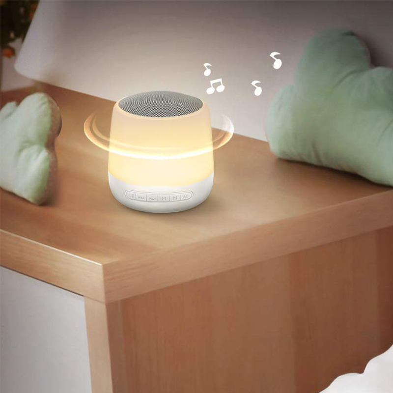 Baby Sound Machine White Noise Machine with Night Light 28 Soothing Sounds 32 Volume Levels Timer & Memory Function Night Light for Kids with Press Control. 