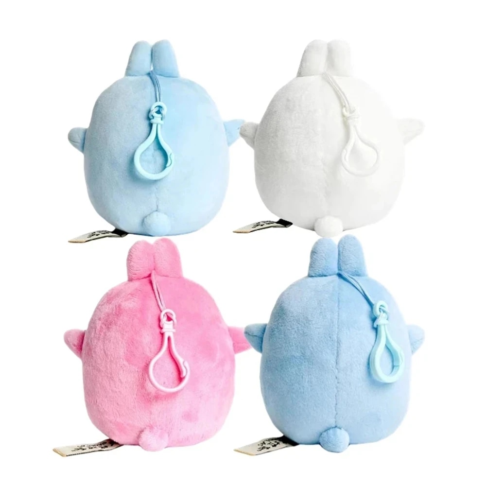 Genuine 14cm MOLANG Piu Piu Plush Toys Pendant Cartoon Animal Rabbit Chick Cute Keychain Stuffed Dolls for Child Christmas Gift. 