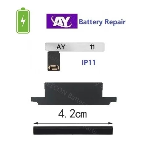 AY A108 Battery Tag On Flex Cable For iPhone X XR XS 11 12 13 Pro Batteries Cell Repair Tool QianLi No Pop up Important Health. 