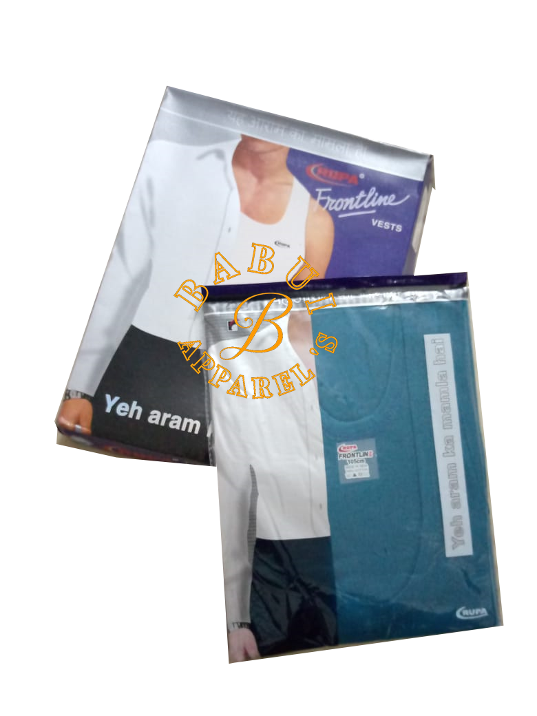 Indian Multicolor vests sando genji for men Rupa frontline. 