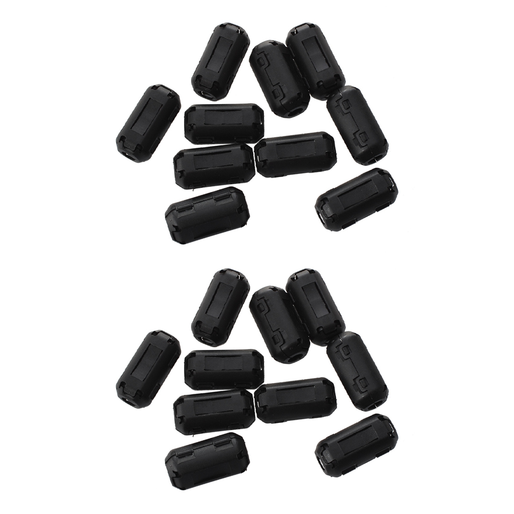 RFI EMI EMC Noise Filter-20 x EMI RFI Noise Ferrite Core Filter-Black. 