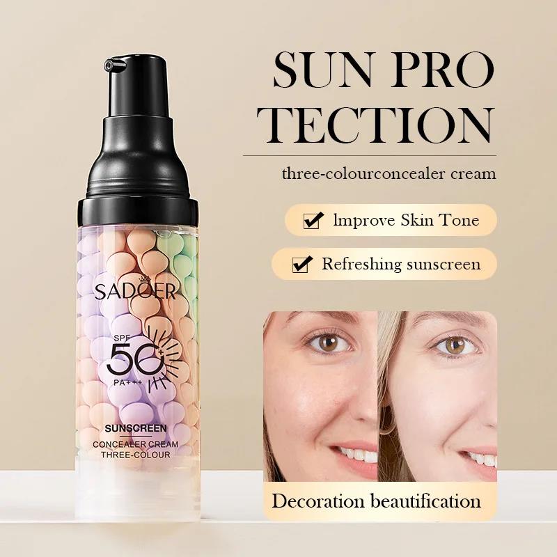 Abandon 40ml Isolation Cream Makeup Primer Moisturizing Invisible Pores Facial Base Brighten Correcting Skin Tone Refreshing Cosmetics