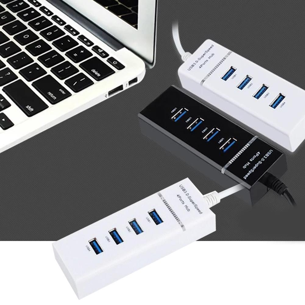 【VisioN Shop】4-port USB3.0 HUB High USB Hub For Computer T4K1. 
