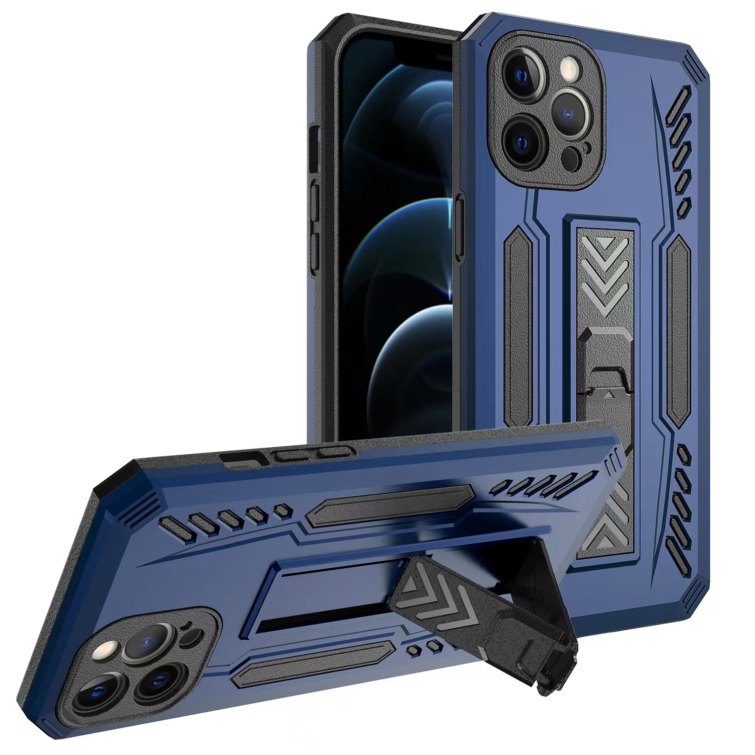 Applicable ITEL A56/S16/VISION1PRO/A37/26 Silver Leopard Sharp Two-in-One Phone Case Protective Case. 