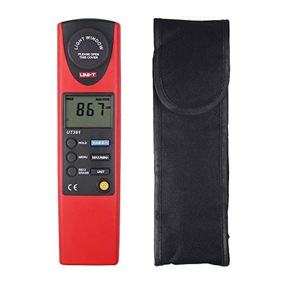 UNI-T UT381 Digital Professional Photometer Illuminance Measurement Luminometer Light Meter - Kings Trading