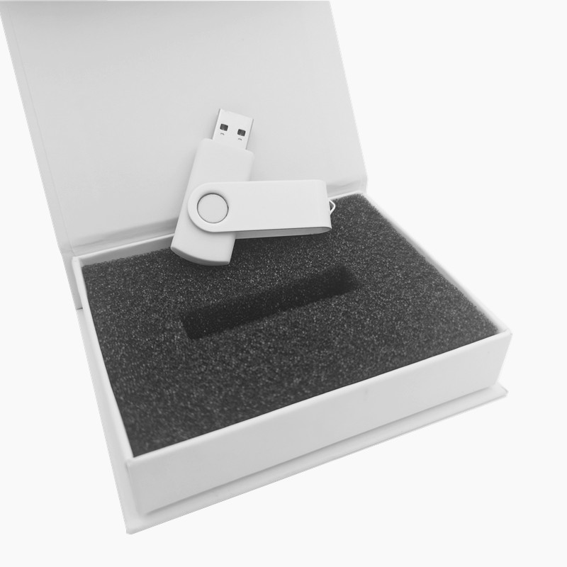 Custom logo Box Pendrive USB Flash Drive 4GB Metal Usb 2.0 Memory Card Cle Usb Stick Gift. 