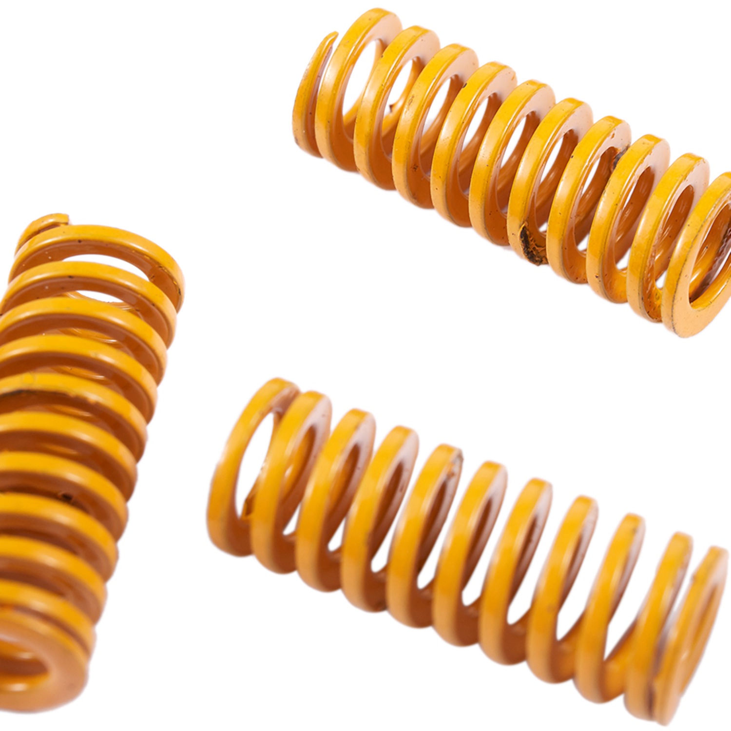 Durable 8Mm Od 20Mm Long Light Load Compression Mould Die Spring Yellow Compression Mould Die Spring for the Ender 3S Bed 20Pcs. 