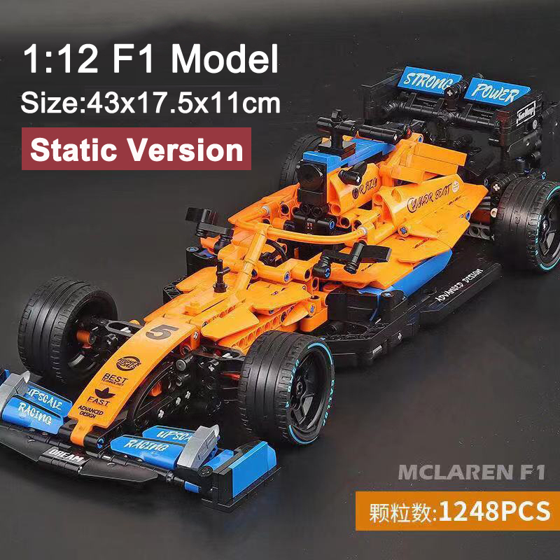 High-tech Building Blocks F1 Formula 1 Remote Control Super Speed Racing Cars Moc Bricks RC Technical Model Toys Creative Expert. 