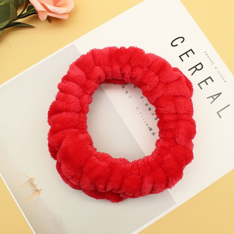 Xiaohongshu has the same face, hair bundle, ins, face, makeup, sports headband, hair accessories, and 1 piece of women's hairband