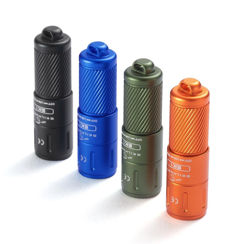 SKILHUNT EK1 180 Lumens EDC Mini Tiny Keychain USB-C Rechargeable LED Flashlight Poket Torch Outdoor Daily Camping Hiking Riding