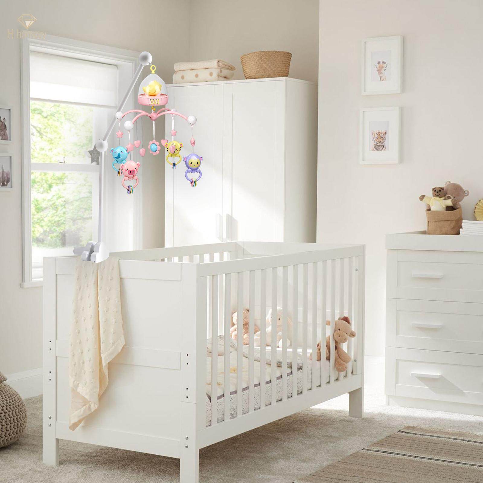 Crib Mobile Holder Mobile Hanger Crib Attachment for Pram Nursery Cribs. 