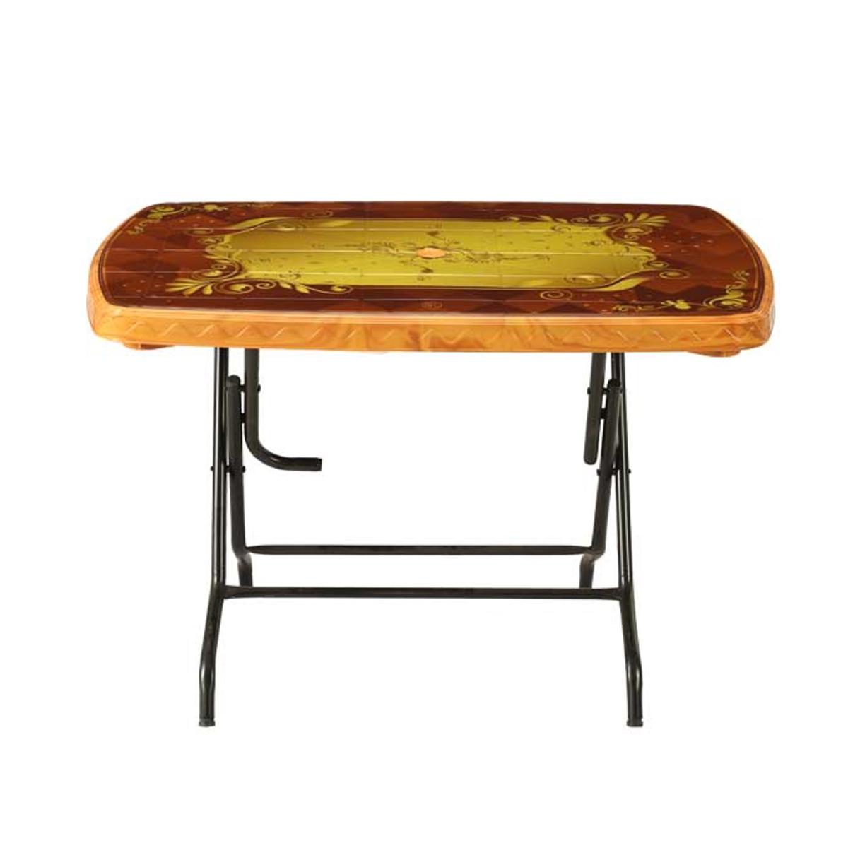 RFL Dining Table 4 Seat Rtg S/L Print Wave SW 86265