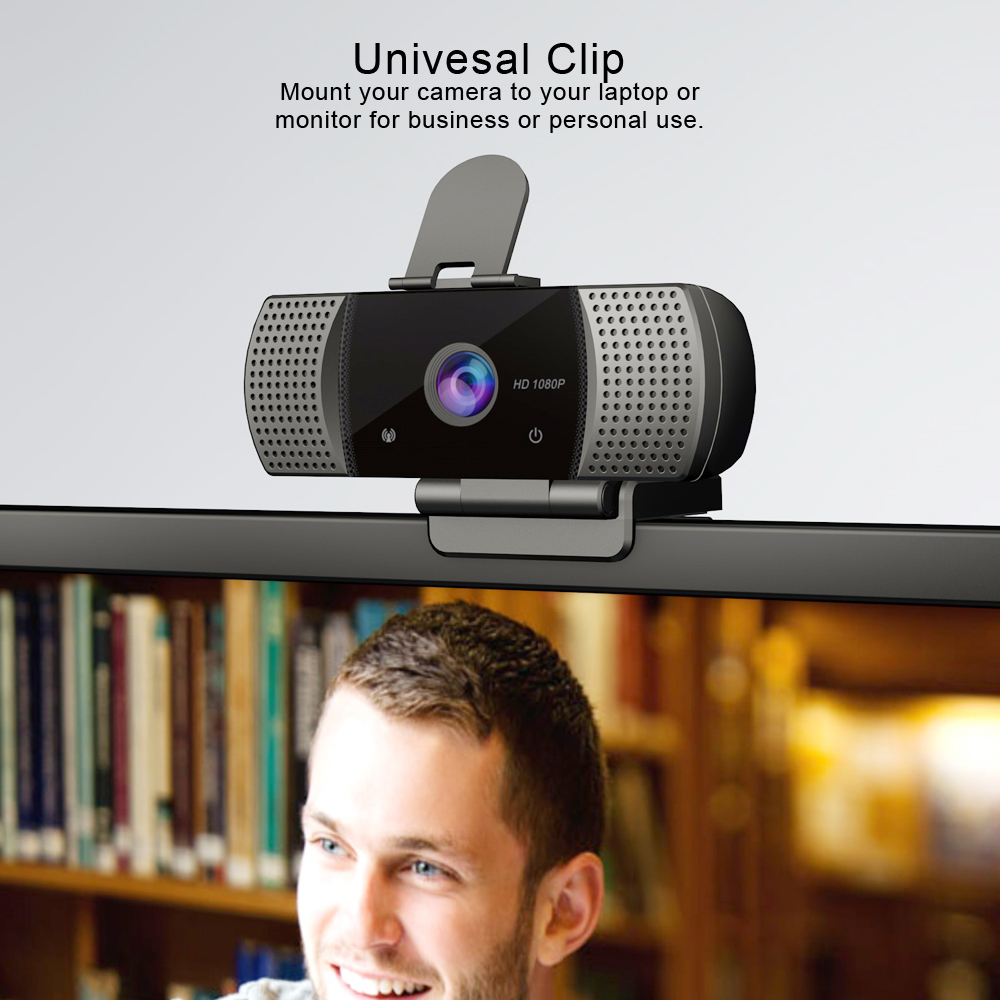 New Webcam 1080P Full HD 4K 30FPS Wide Angle USB Web Cam With Privacy Cover Mic Web Cam For Computer PC Conference Web Camera. 