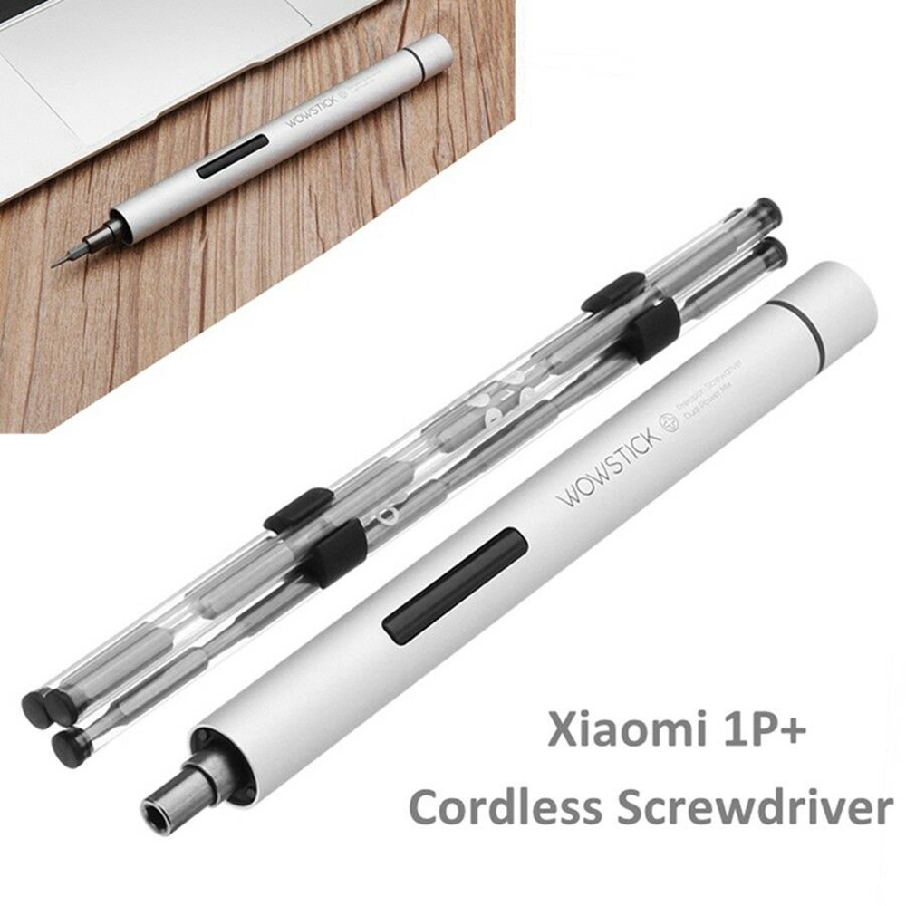 Xiaomi Wowstick 1P+ 19 In 1 Aluminum Alloy Electric Screwdriver + Standard Screwdriver Bits Cordless Power Screwdriver Repair Tools. 