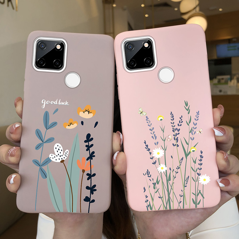 For OPPO Realme C25 C25S C25Y Case Cartoon Soft Silicone Matte Shockproof Phone Back Cover For Realme C 25 S Y Capa Funda Coque. 