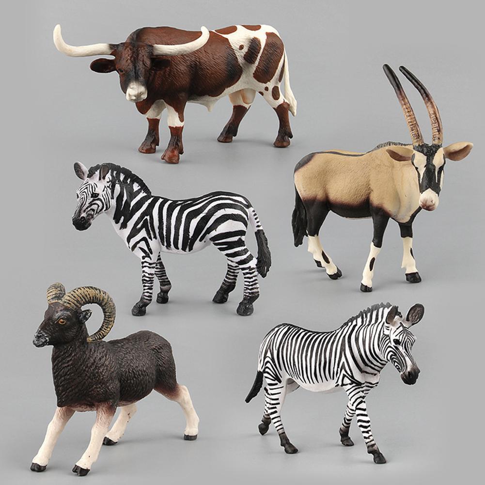 （New）Poplikdfr Kid imulate Animal Modeling Educational Toy Home Decoration. 