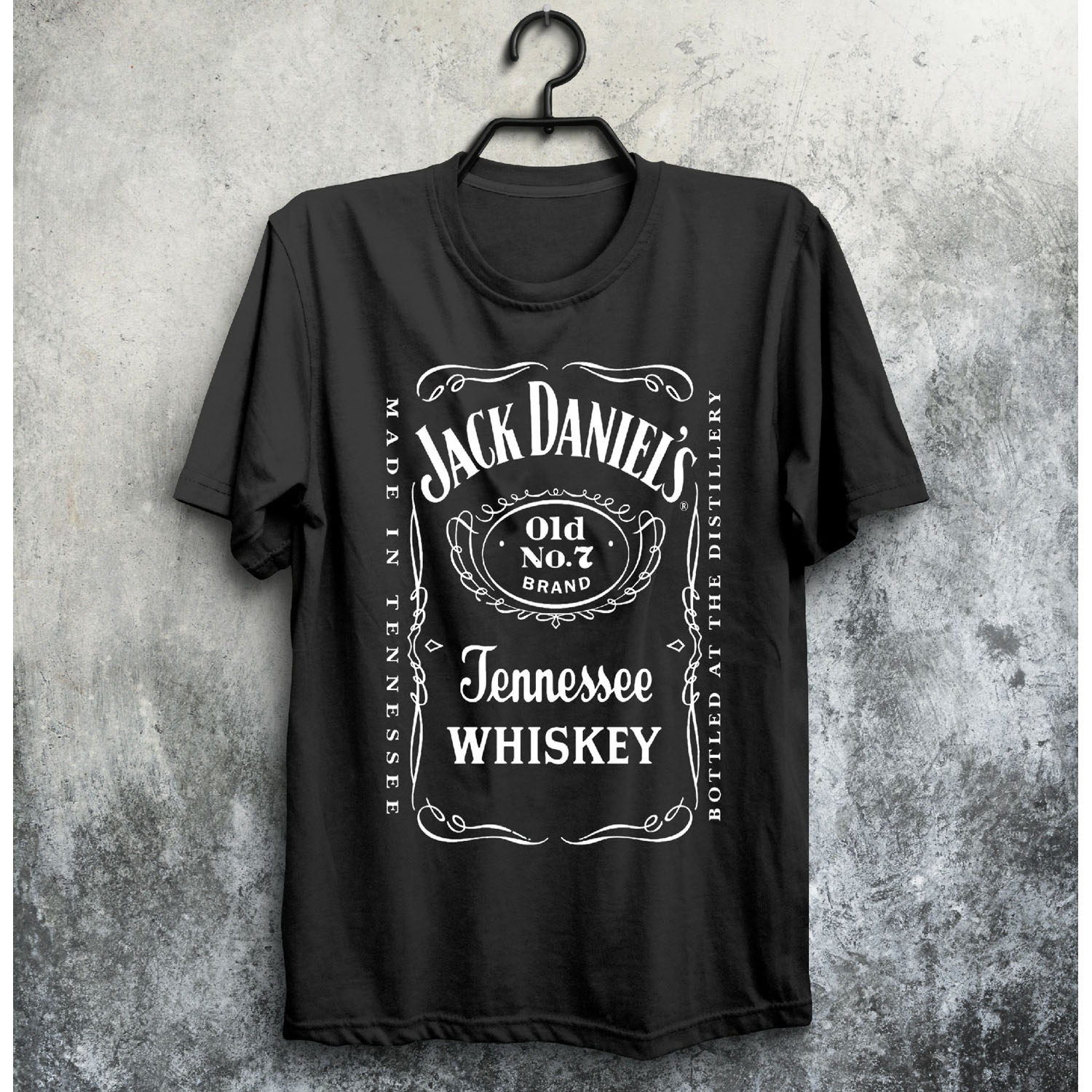 Jack Daniels Design Printed Men's 