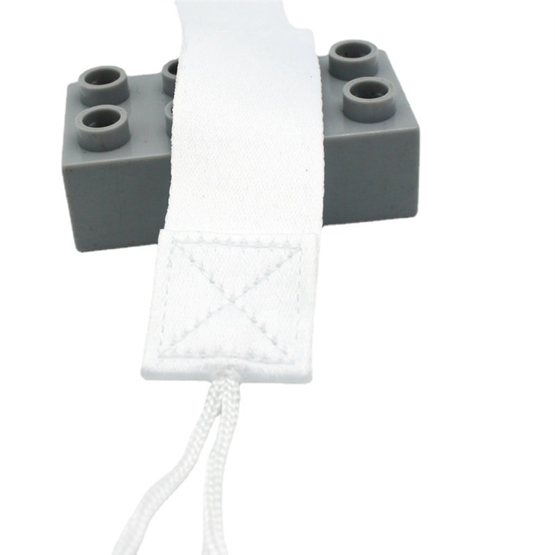 Textile Clip-on Food Grade Sublimation Blank Universal Baby with Clip,30Pcs Durable Easy to Use White. 
