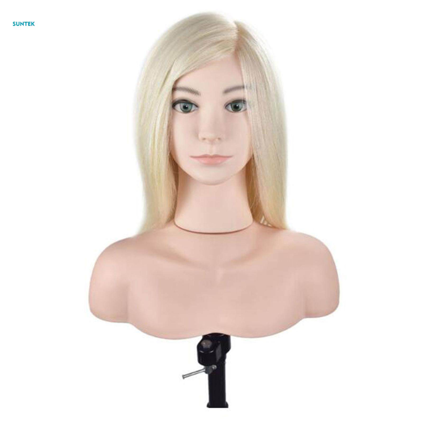 Cosmetology Mannequin Model Bust Shoulder Platform for Display S. 