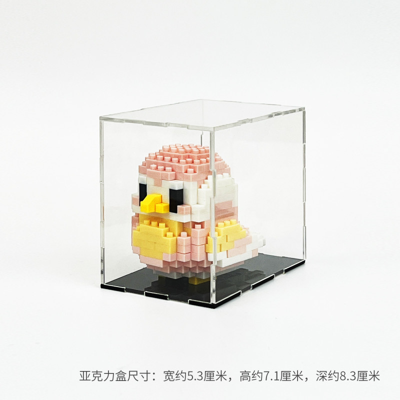 [Wholesale generation hair] cute fat bird micro-particle building blocks assembled toys educational children boys and girls compatible with Lego. 