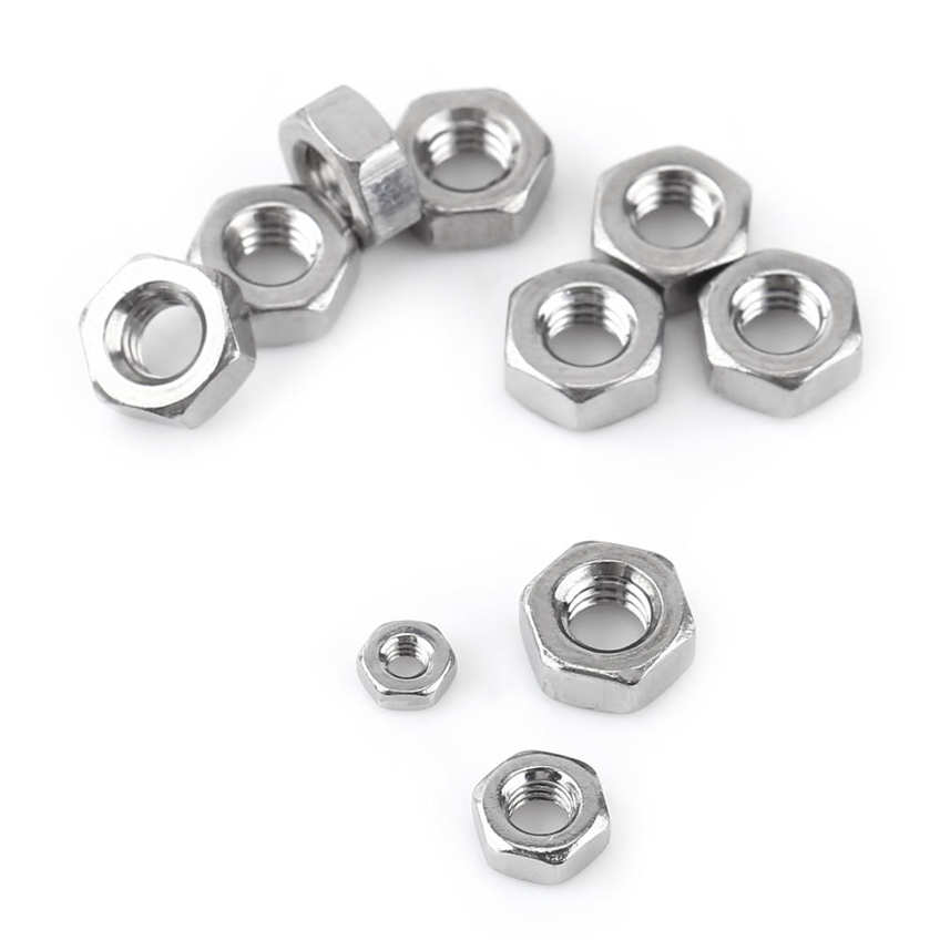 480pcs M2 M3 M4 Metric Hex Socket Head Cap Screw Bolts Nuts Assorted Box Kit Set. 