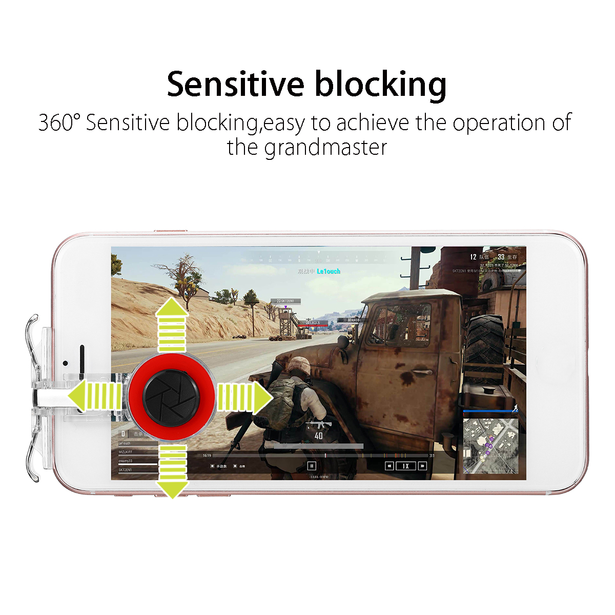 Surprise Mobile ph one Game Trigger Joystick Gamepad For PUBG Fortnite Shooter Controller. 