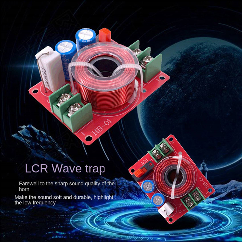 NAMUNY 2X Adjustable LCR Notch Filter Full-Frequency Horn Dedicated Fever-Grade Audio Filter Horn Blocker. 