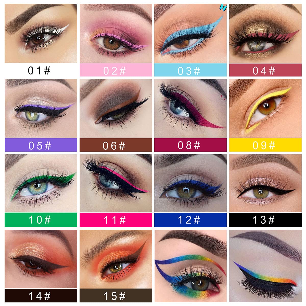 Cmaadu Color Eyeliner. 