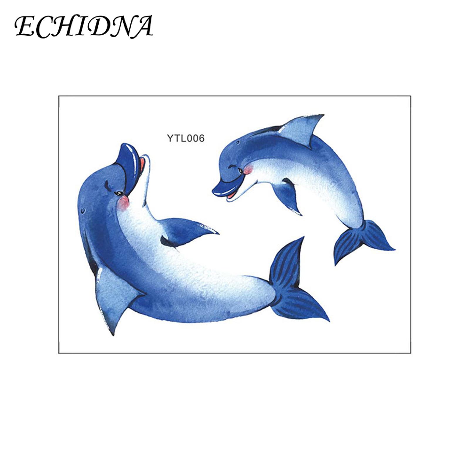 Glowing Dolphin Sticker Magical Glow-in-the-dark Dolphin Toilet Sticker Waterproof Pvc Decal for Bathroom Living Room Decor Self-adhesive Removable Art Glow in the Dark Dolphin Sticker
