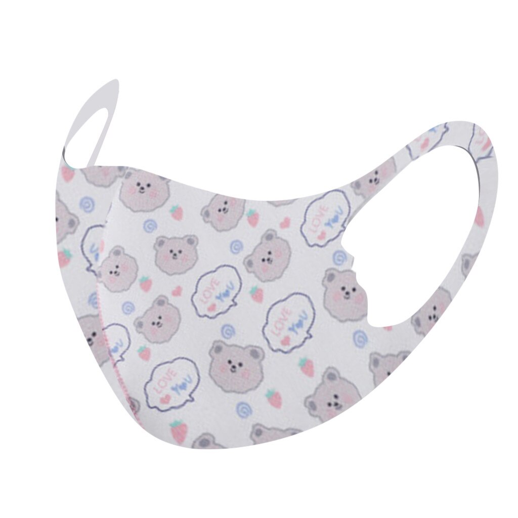 【happy one】Mondmasker Wasbaar Mondkapje 6pcs Children Washable Lovely Cover Baseball Caps. 