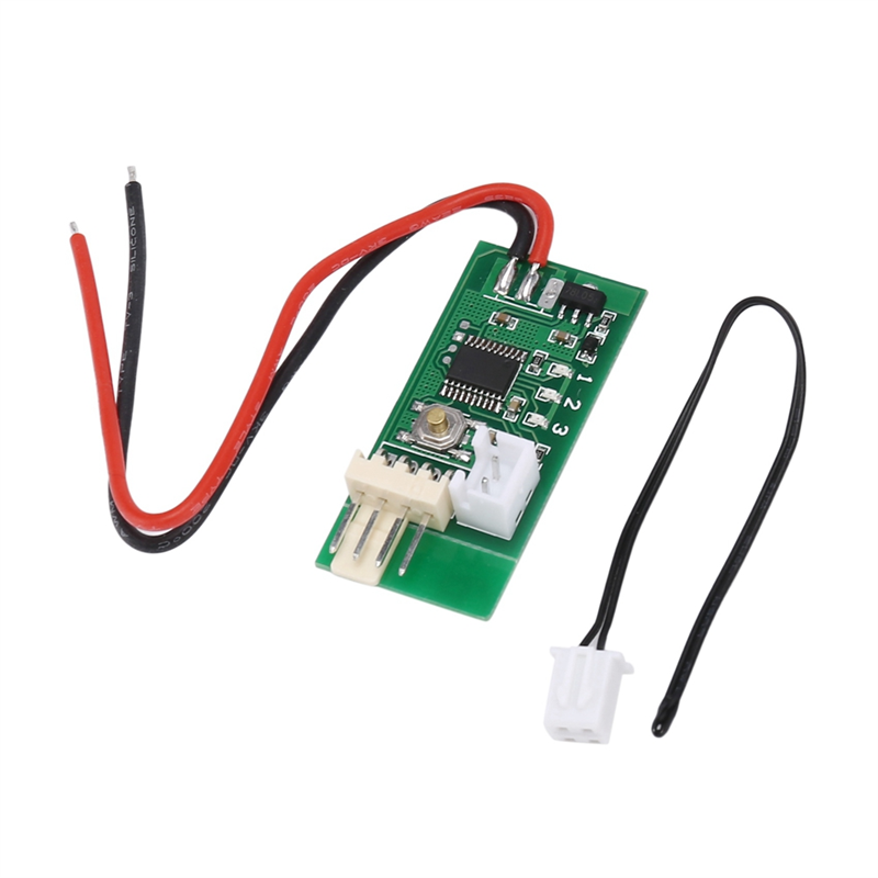 2X DC 12V 4 Wire PWM Fan Temperature Control Speed Controller Governor Regulator for PC Computer CPU Fan Cooler Alarm. 