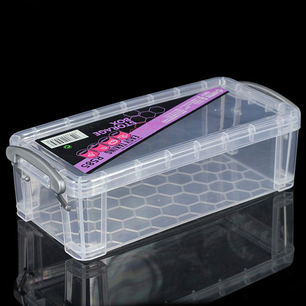 【happy one】Model Storage BoxTransparent Case Of Model Tools Wear-resistant Non-toxic ly Boxes. 