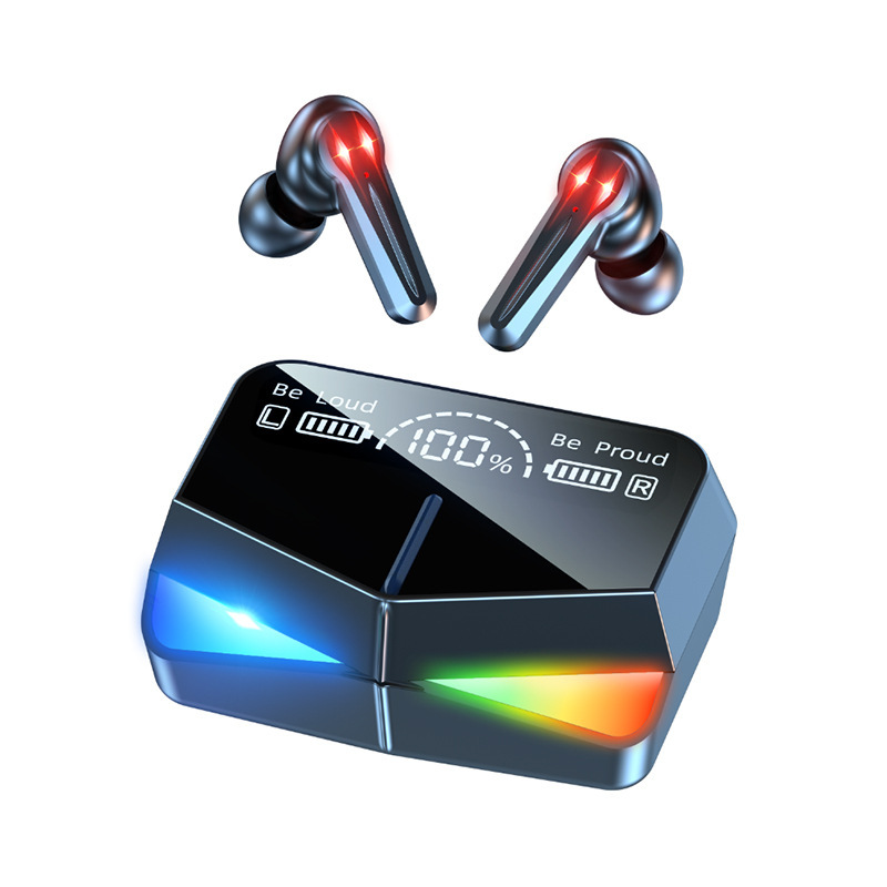 Original M28 PRO 5.1 earphones Bluetooth wireless earbuds low latency headphones HD call noise reduction gaming headset with mic. 
