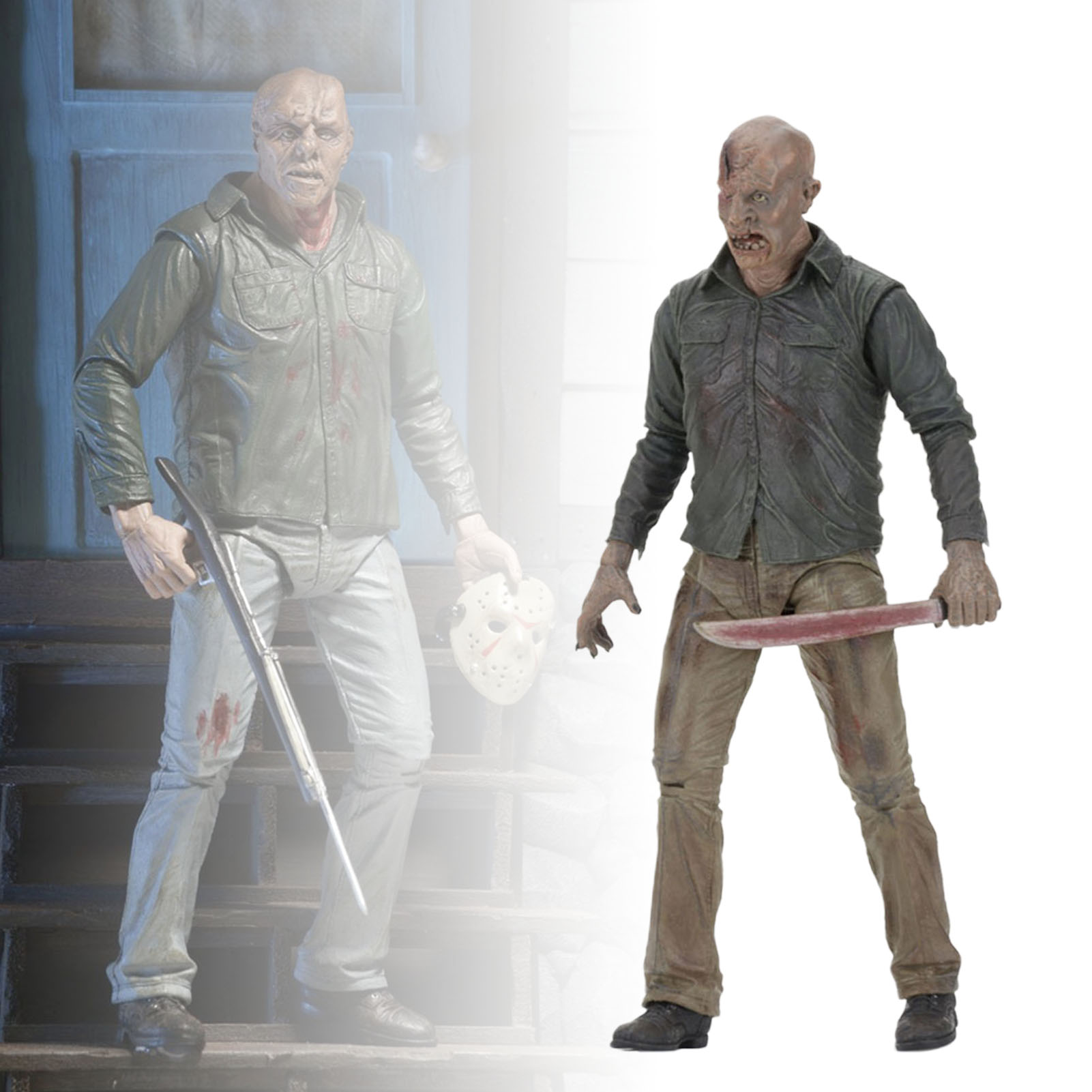 Action Figure with Accessories Friday The 13th 4 Chapter Jasons Model. 