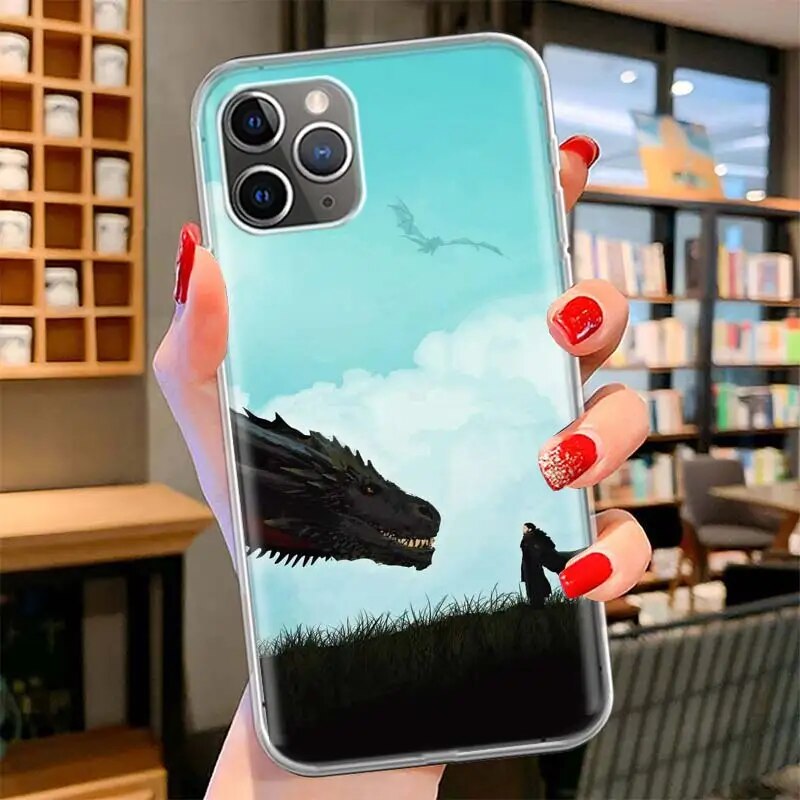 Game of thrones Phone Case for Apple Iphone 15 14 13 12 Mini 11 Pro Max X XS XR 7 Plus 8 + SE 2020 Cover Fundas Shell. 