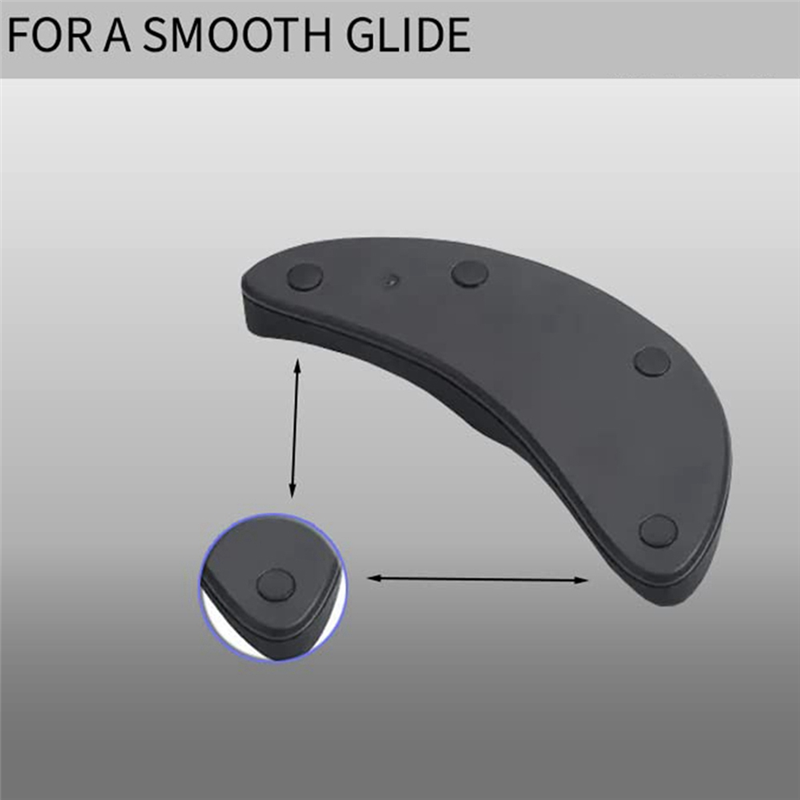 Ergonomic Mouse Wrist Rest Support Gliding Wrist Pad Moves Support Wrist Rest Support with Mouse, WristPain Relief & Prevent Carpal Tunnel. 