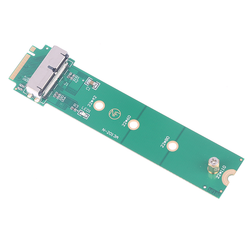 For MacBook Air Pro 12+16 Pins SSD to M.2 Key M (NGFF) PCI-e Adapter Converter Card for PC Computer Accessories C26 jingu