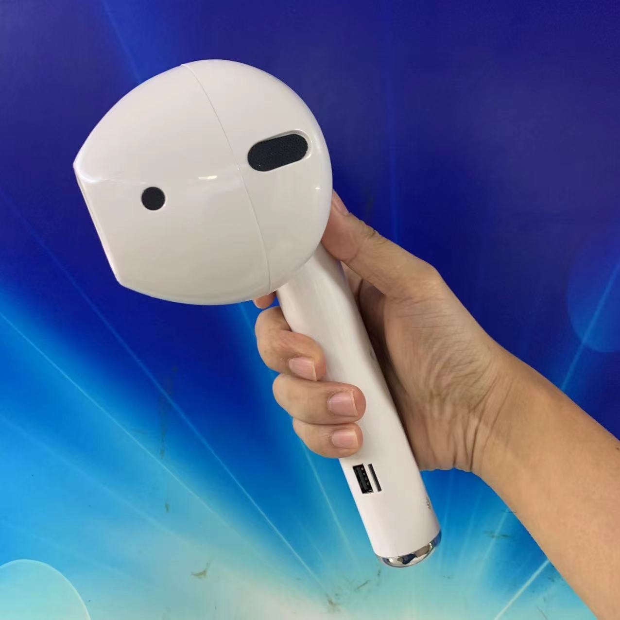 %Tik Tok Super Large Giant Headphone Speaker Large Apple 2nd Generation TWS Macaron Headset Bluetooth Speaker. 