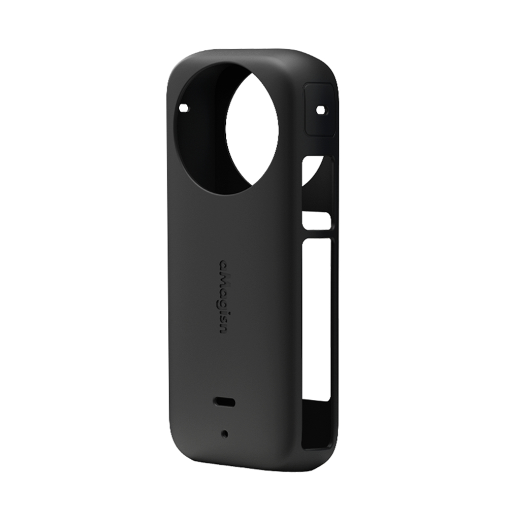 Protective Case for Insta 360 X3 Camera Silicone Case, Black