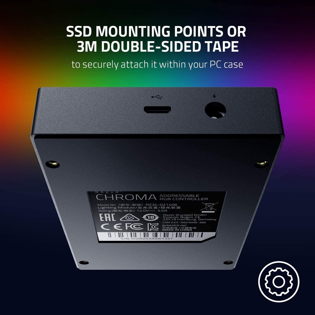 Razer Chroma Addressable RGB Controller Razer ARGB Box. 