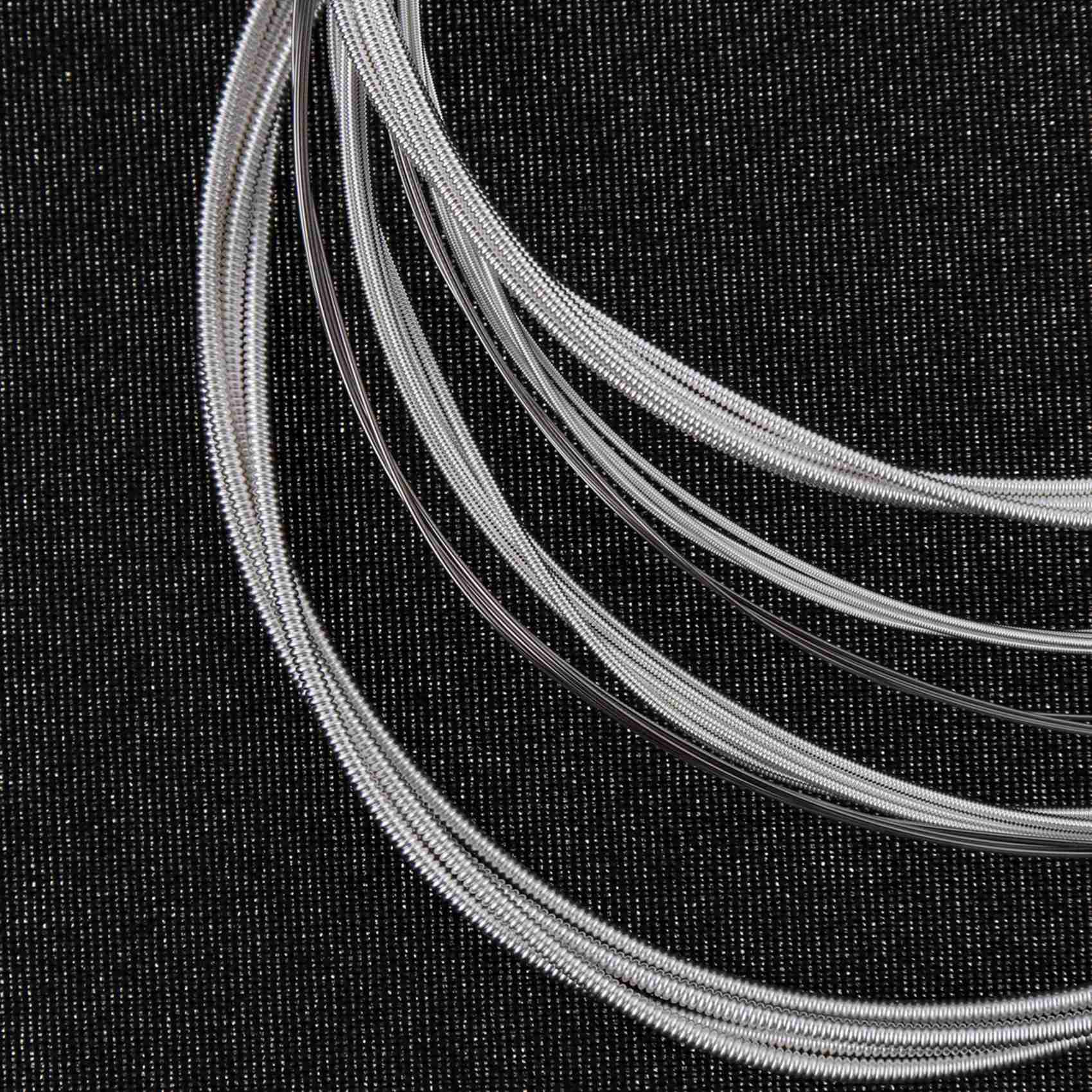 12x Acoustic Guitar Strings Special Silver Plated Anti-Rust Hexagonal Core+8% Nickel Extra Light TX620-S