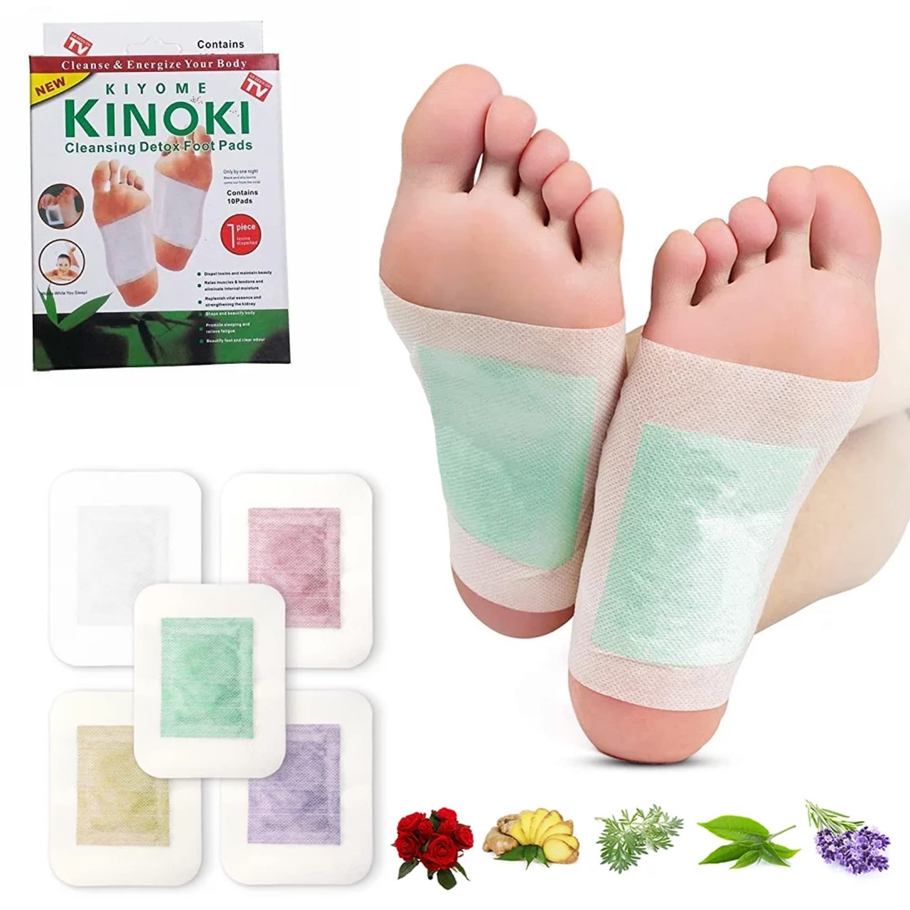 Kinoki Cleansing Detox Foot Pad -1pac