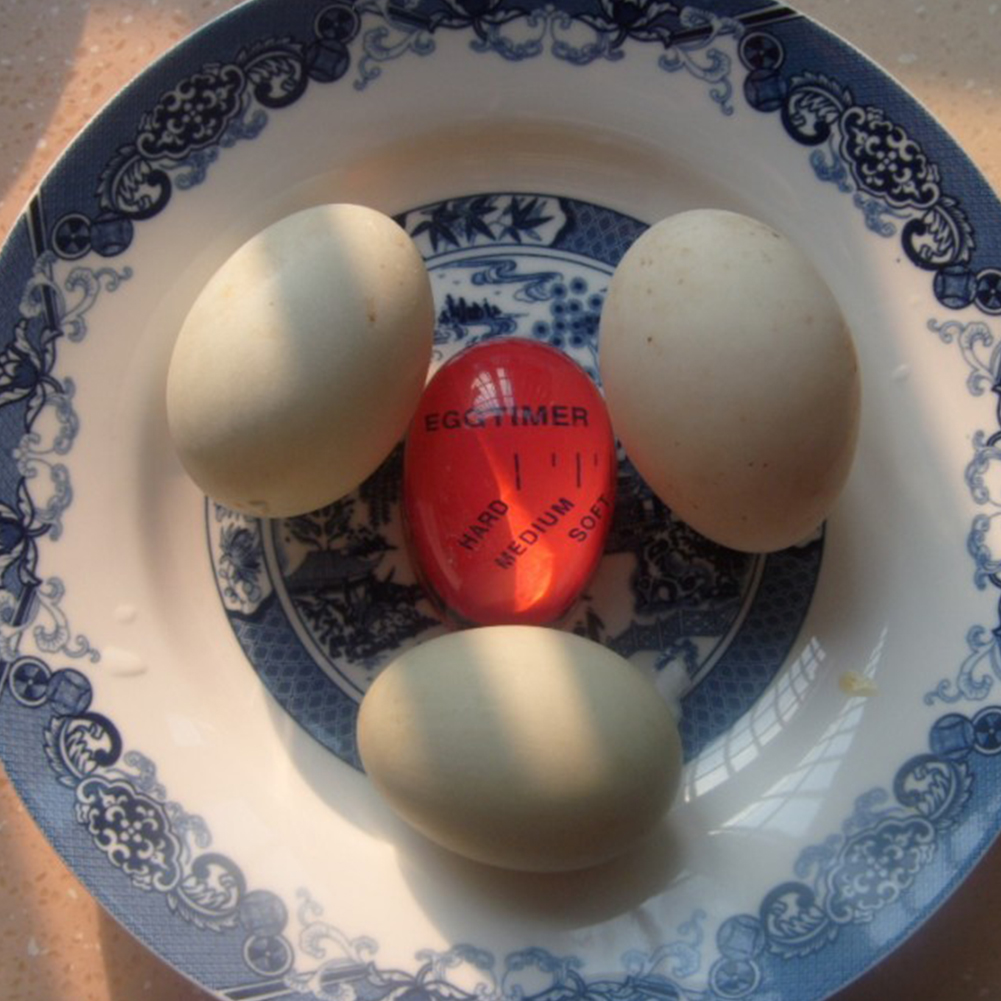 Mini Indicator Soft-boiled Soft Color Egg Boiler Environmentally Egg Timer Cooked Degree Display Egg Home Kitchen Timer Changing. 
