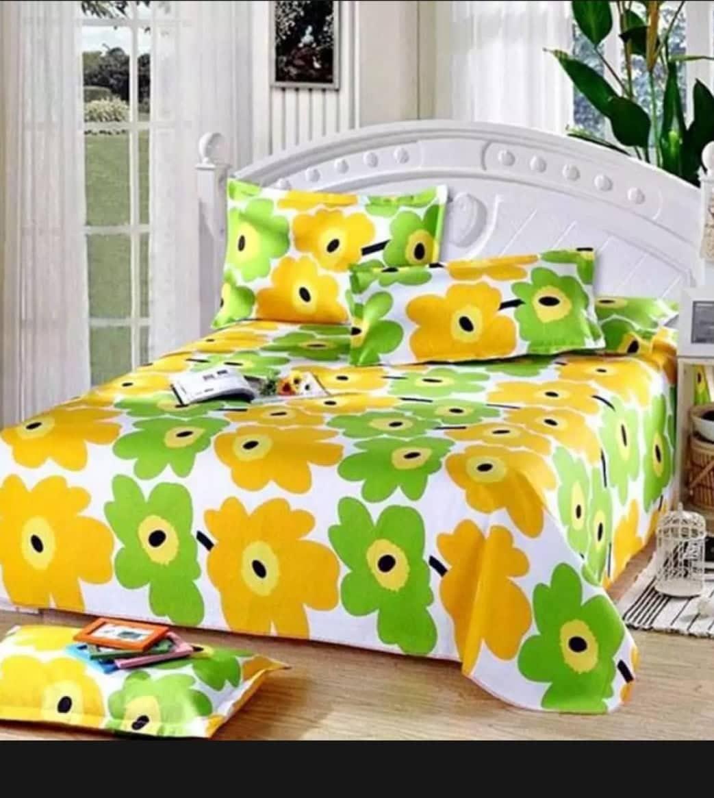 King Size 100% Cotton Bed Sheet From Sopno BD. 