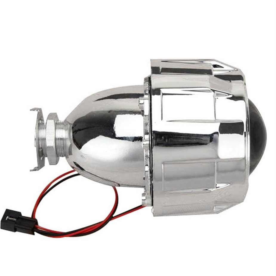 2.5 inch Xenon Bi-xenon HID Clear Projector Lens Shroud Headlight H1 H4 H7. 