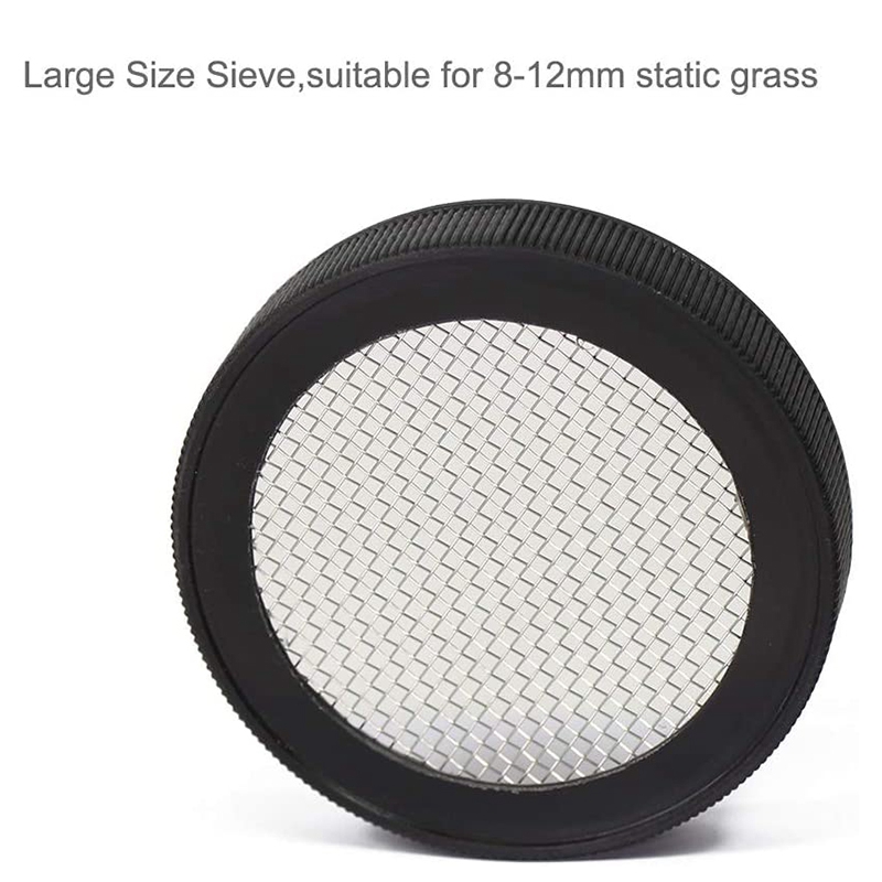 Flocking Kit Static Grass Applicator ABS Mini Flocking Machine with Antislip Handle for DIY Scenic Modelling Sand Table. 