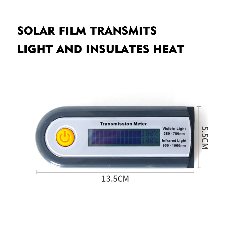 Transmission Meter Solar Film Tester Infrared Barrier Tester Light Solar Transmittance Blocking Rate Light Meter. 