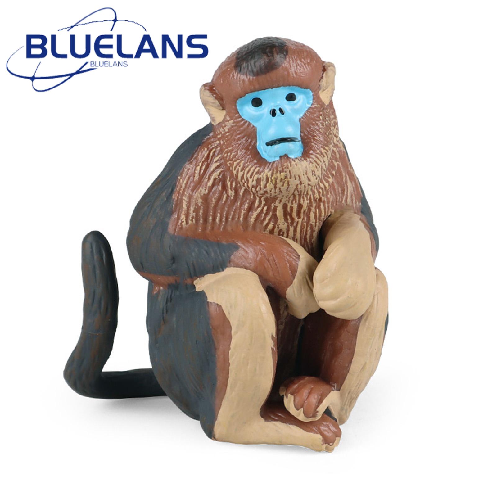 Primate Model Miniature Monkey Figurine Model Desktop Decoration. 
